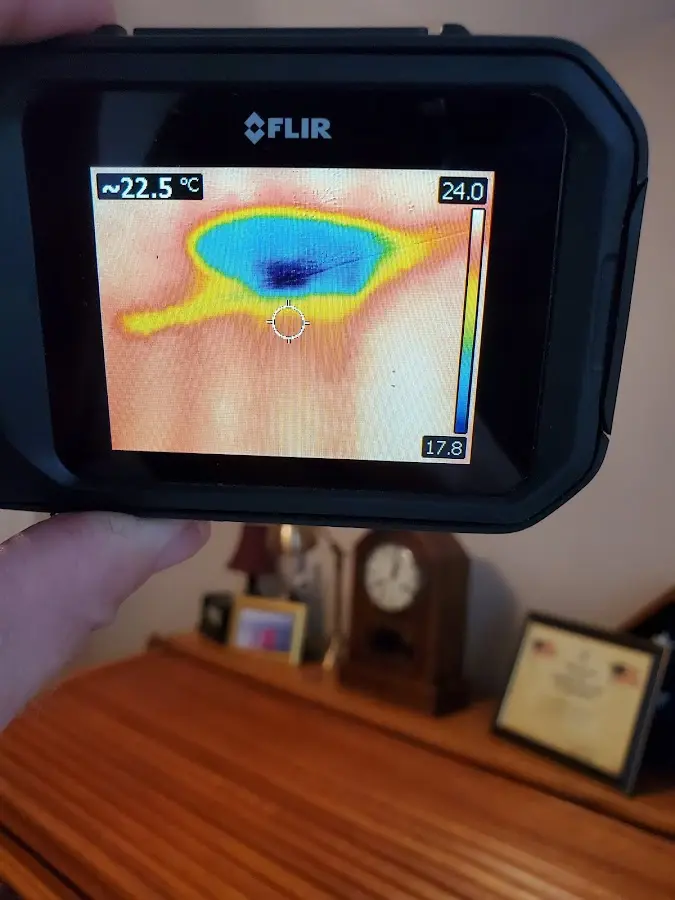 Thermal imaging inspection for water damage in Coventry